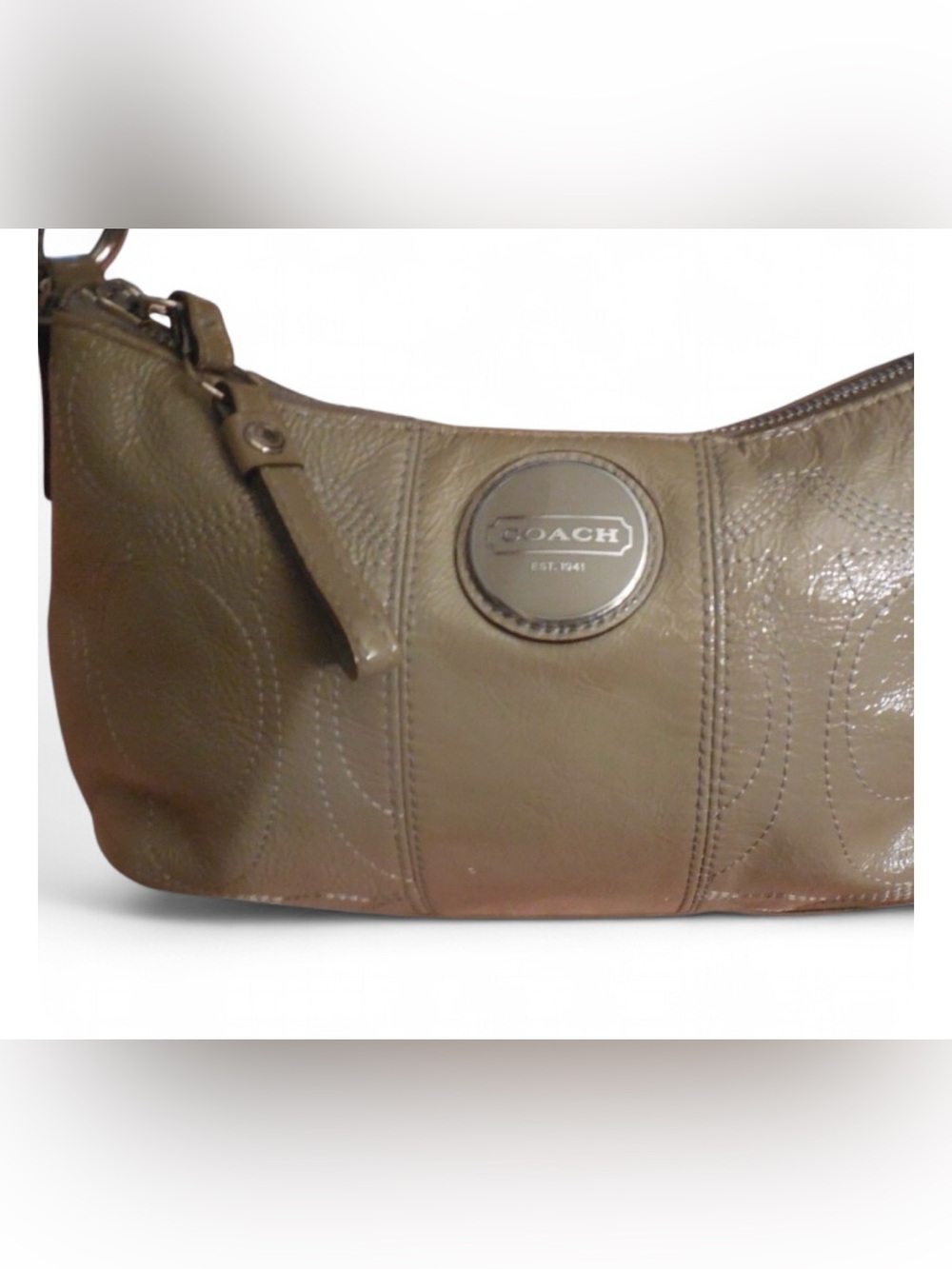 Coach Brown Leather Shoulder Bag